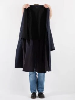 Vintage 90's Women Trench Coat In Blue 9 Vintage 90's Women Trench Coat In Blue -Northern Grip Vintage 90s Women Trench Coat 0087