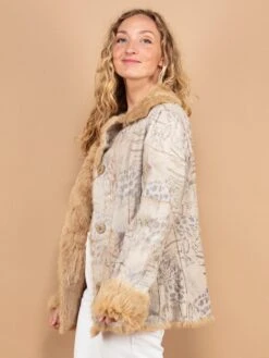 Vintage 70's Women Reversible Fur Coat In Beige -Northern Grip Vintage Beige Fur Coat 70s Women Outerwear 3 ef25942e 11db 4d93 ad0e 43e8fa88b597
