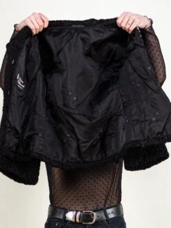 Vintage 70's Women Karakul Fur Jacket In Black 7 Vintage 70's Women Karakul Fur Jacket In Black -Northern Grip Vintage Vintage black karakul fur jacket women 70s clothingbrown faux fur coat women 70s clothingM 4