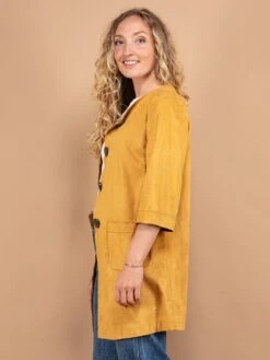 Vintage 90's Women Short Sleeve Suede Jacket In Brown 5 Vintage 90's Women Short Sleeve Suede Jacket In Brown -Northern Grip Vintage Women Suede Jacket Brown 90s Outerwear2