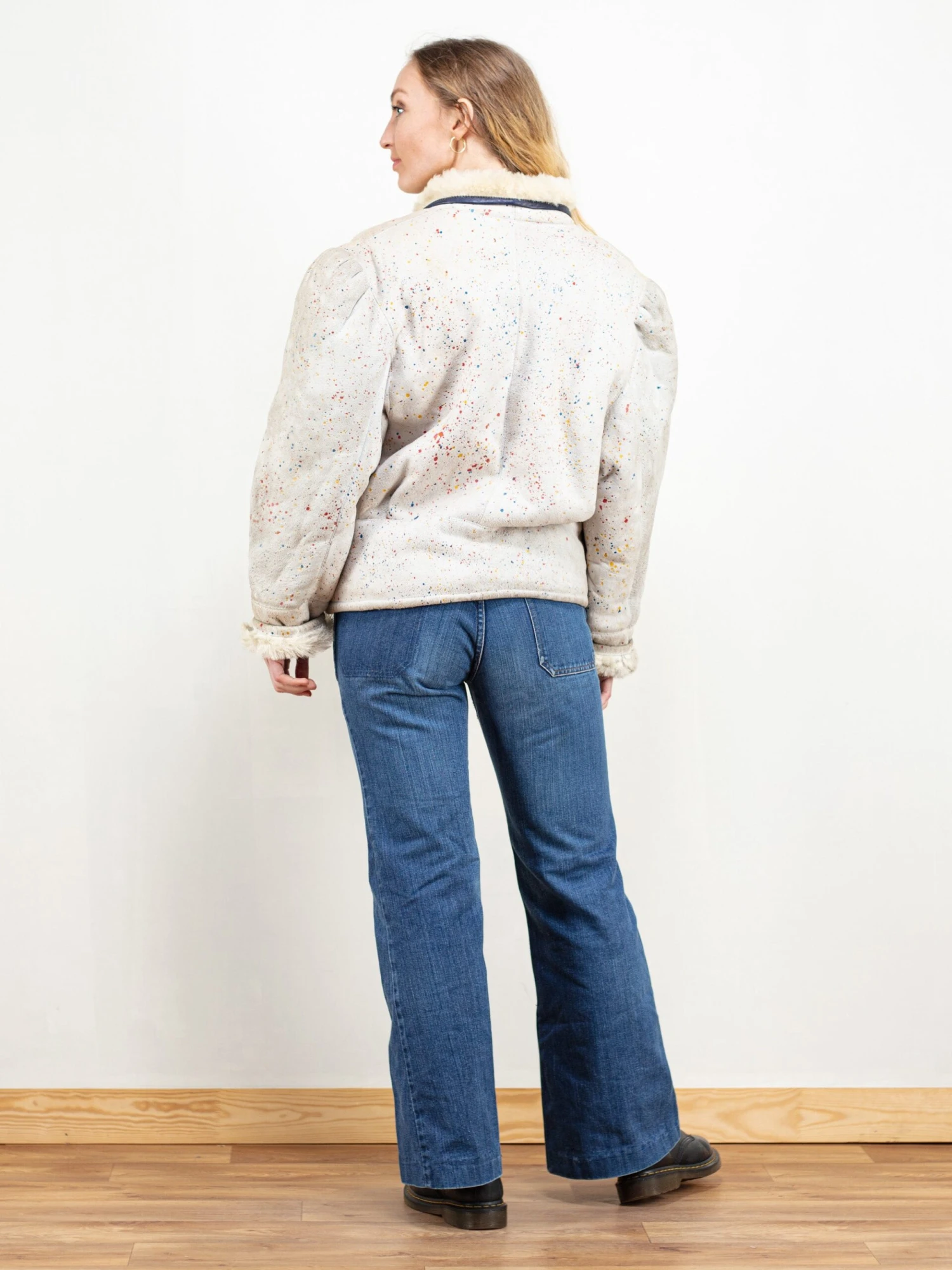 Vintage 70's Women Sheepskin Jacket 2 Vintage 70's Women Sheepskin Jacket - Image 2