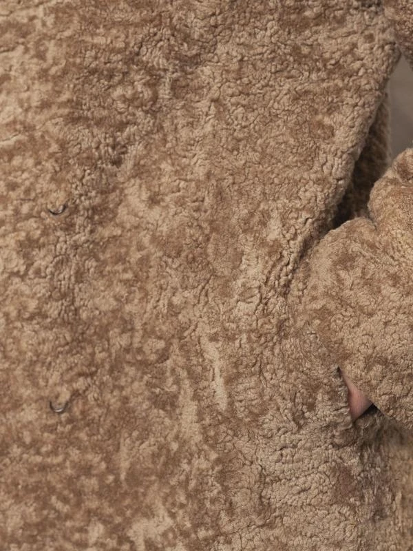 Vintage 80's Women Brown Fur Coat 4 Vintage 80's Women Brown Fur Coat - Image 4