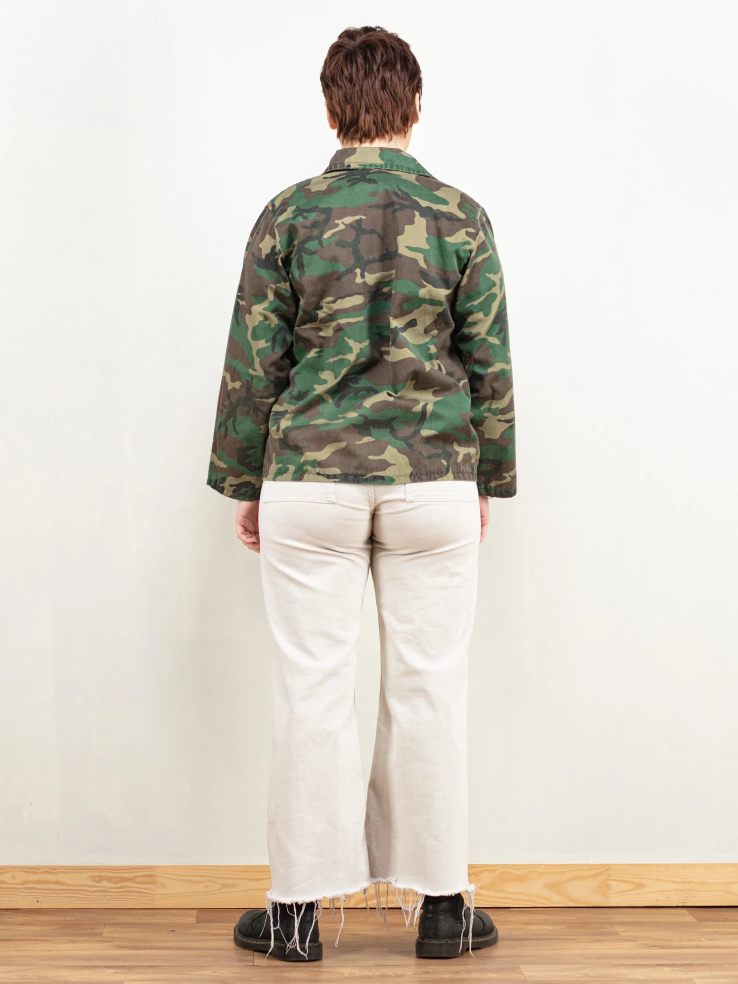 Vintage 80's Women Camouflage Jacket 2 Vintage 80's Women Camouflage Jacket - Image 2