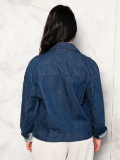 Vintage 90's Dark Women Denim Jacket 9 Vintage 90's Dark Women Denim Jacket -Northern Grip Vintage retro denim blue medium women 90s jacket5 65dae10c 98e3 4889 93ef 504962bb8f0b