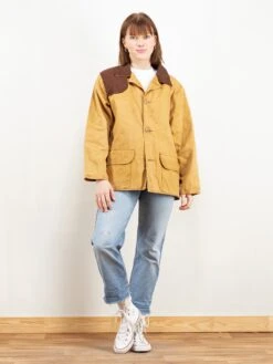 Vintage 90's Women Duck Hunting Jacket 8 Vintage 90's Women Duck Hunting Jacket -Northern Grip Vintage women 90s yellow duck hunting jacket47