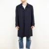 Vintage 80's Classic Wool Coat Blue