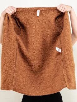 Vintage 00's Women Faux Suede Teddy Jacket In Brown 7 Vintage 00's Women Faux Suede Teddy Jacket In Brown -Northern Grip jacket brown 00 s suede sherpa vintage women70M 93