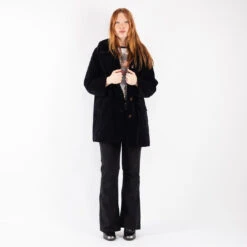 Vintage 00's Women Faux Suede Coat In Dark Blue 9 Vintage 00's Women Faux Suede Coat In Dark Blue -Northern Grip kvadrats 33 f0727f2b 518d 4a95 98b1 5437b565cf29