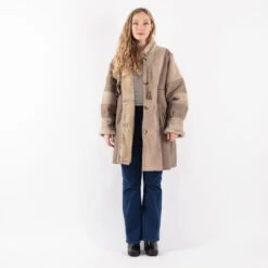 Vintage 80's Women Oversized Sheepskin Coat In Beige 9 Vintage 80's Women Oversized Sheepskin Coat In Beige -Northern Grip kvadrats 35 c8c64959 40e9 46bd 9a28 8c3a8f6ff2fa