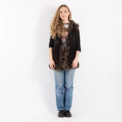 Vintage 70's Women Sheepskin Shearling Vest In Brown 9 Vintage 70's Women Sheepskin Shearling Vest In Brown -Northern Grip kvadrats 93 7f53ff31 b1e7 4c9d 9f24 d7e2a01f0b55