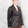 Vintage 70's Women Leather Jacket