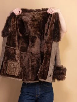 Vintage 70's Women Penny Lane Suede Coat In Brown 7 Vintage 70's Women Penny Lane Suede Coat In Brown -Northern Grip vintage 70s women penny lane suede coat brown 4